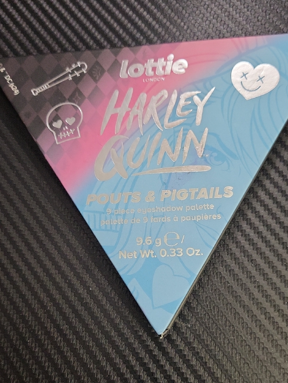 NEW Lottie London Harley Quinn Pouts & Pigtails Eyeshadow Palette